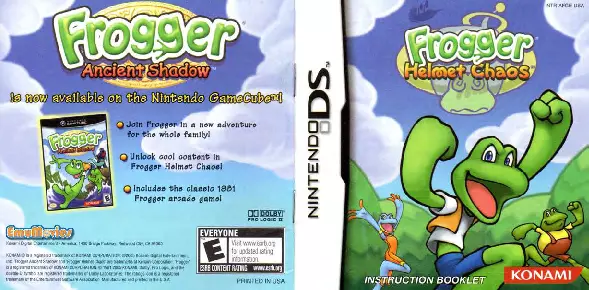 manual for Frogger - Helmet Chaos